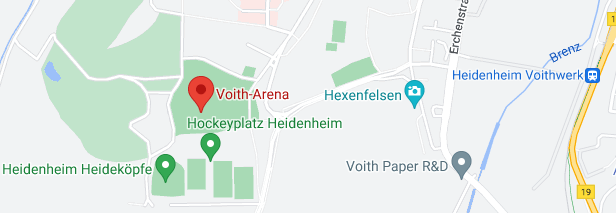 FC Heidenheim Stadion Voith Arena Lage