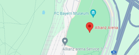 FC Bayern Stadion Allianz Arena Lage
