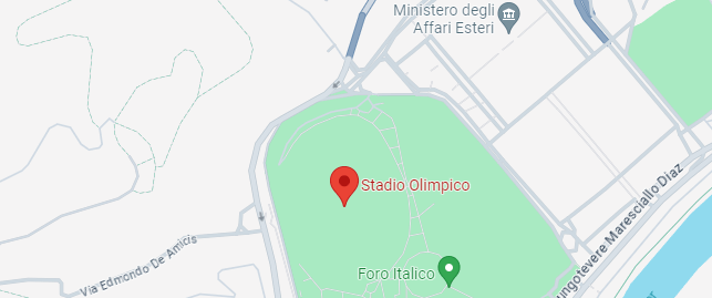 Lazio Rom Stadio Olimpico Stadion Lage