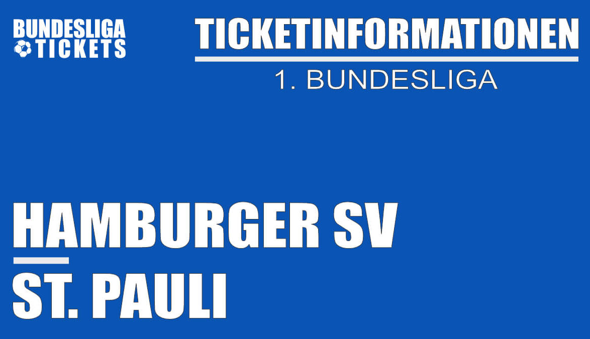 Ticketinformationen für Hamburger SV gegen St. Pauli - 1. Bundesliga